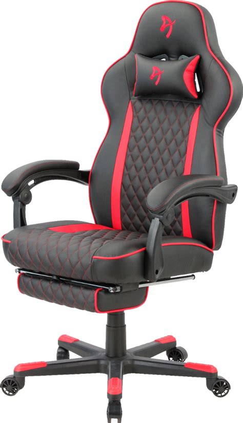 Arozzi Mugello Special Edition Gaming Chair with Footrest Red MUGELLO ...