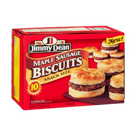 Jimmy Dean Biscuits Snack Size Maple Sausage - 10 CT Reviews 2020