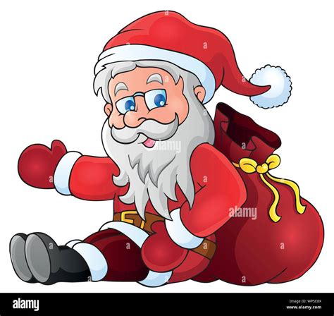 Santa 1 Stock Vector Images - Alamy