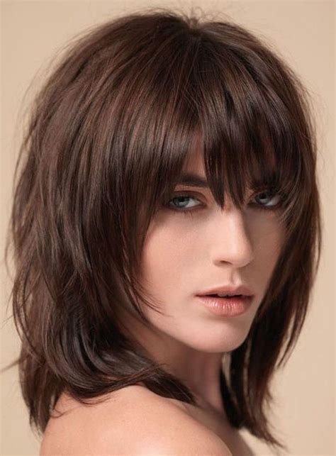 20 Collection of Medium Length Haircuts with Full Bangs