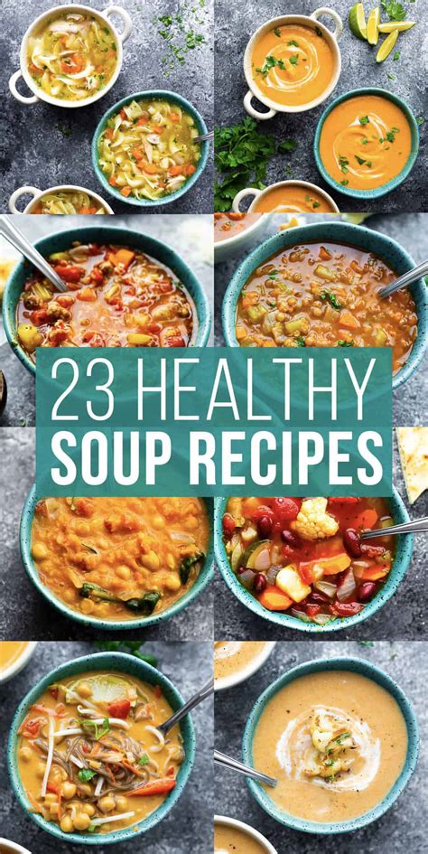 23 Healthy Soup Recipes | Sweet Peas and Saffron
