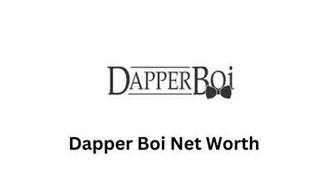 Dapper Boi Net Worth, Founders, Shark Tank & Social Media » The UFC News