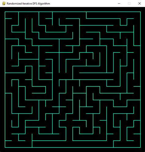 GitHub - leslie-asava/Maze-Generation-Algorithms: My implementation of maze generation using ...