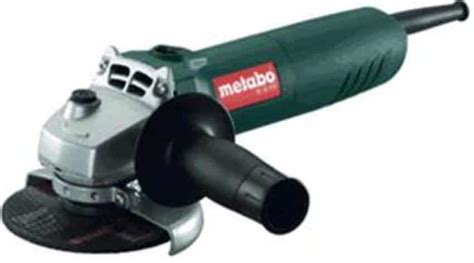 The Metabo Angle Grinder Model W9-115 Is a Beast