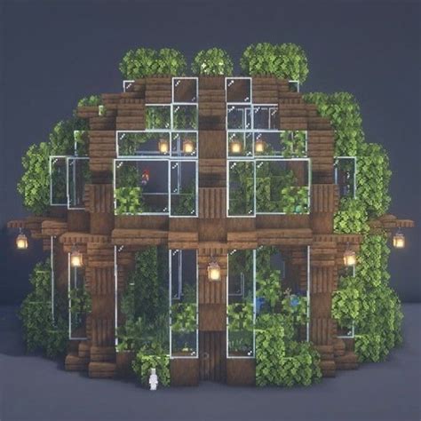 Cute Minecraft greenhouse build