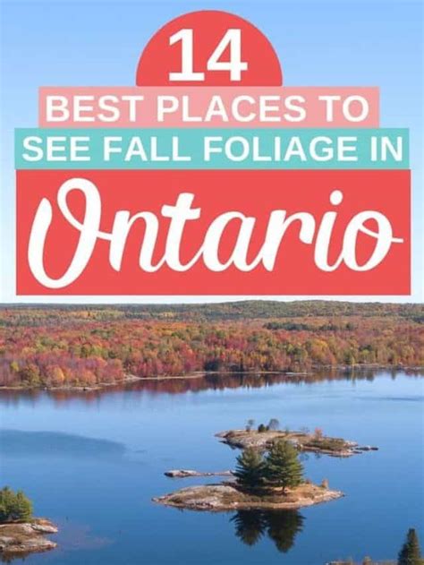 5 Fall Getaways in Ontario | Nina Out and About