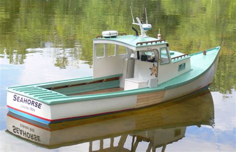 40" Maine Lobster boat model kit! - canoemodelkits