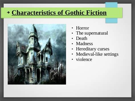 👍 Gothic elements. Elements of the Gothic Novel. 2019-02-06