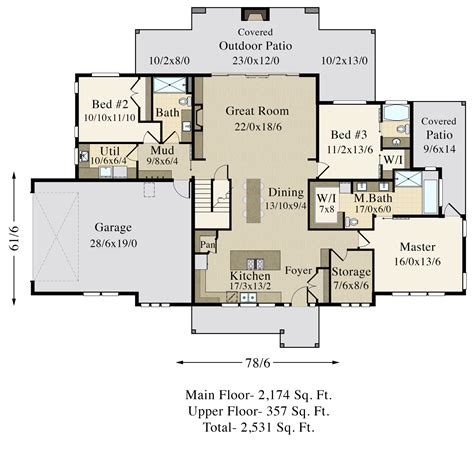 Large Country House Floor Plans | Viewfloor.co