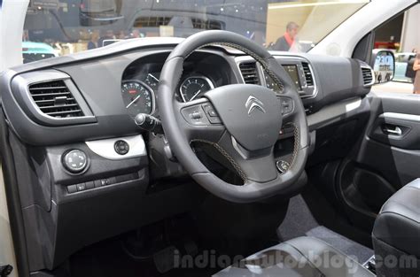 Citroen SpaceTourer interior at the 2016 Geneva Motor Show Live