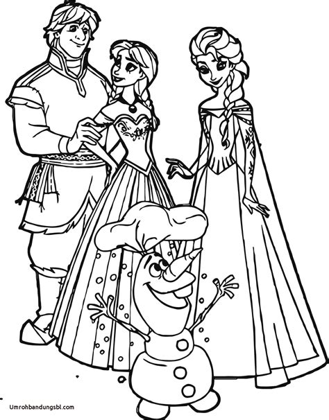 Frozen Characters Drawing Sketch Coloring Page | The Best Porn Website