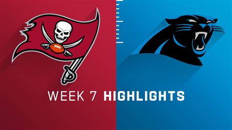 Tampa Bay Buccaneers vs. Carolina Panthers highlights | Week 7