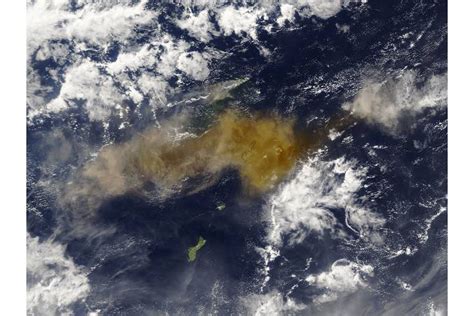 Eruption of Anatahan Volcano, Northern Mariana Islands