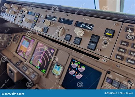 Aeroplane Cockpit Royalty Free Stock Photo - Image: 33813015