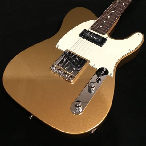 Fender 【傷有】FSR HYBRID II Telecaster P90/Mystic Aztec Gold MAG エレキギター／島村 ...