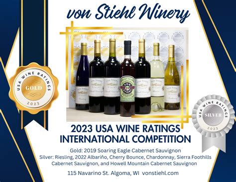 von Stiehl Winery scores another 90-point red wine at USA Wine Ratings ...