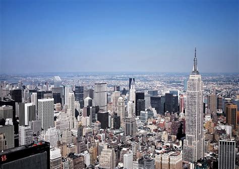 Manhattan skyline. Original image from Carol | Free Photo - rawpixel