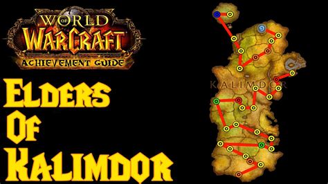 WoW Achievement Guide - Elders of Kalimdor - YouTube