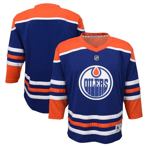 Toddler Edmonton Oilers Royal Alternate - Replica Jersey