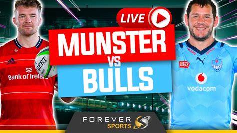 MUNSTER VS BULLS LIVE! | URC Match Tracker | Forever Rugby - YouTube