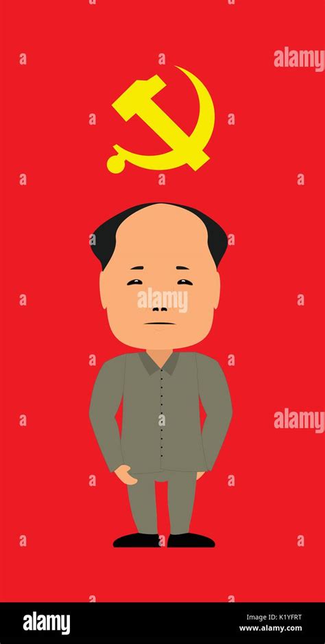 Mao Zedong Political Cartoon