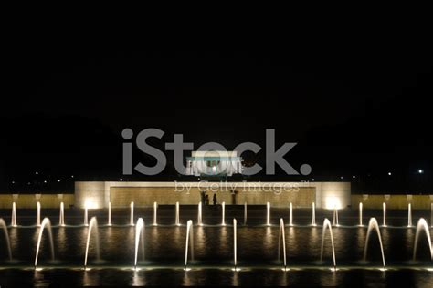 The Lincoln Memorial At Night Stock Photo | Royalty-Free | FreeImages