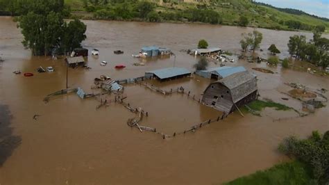 Parts of Montana and Yellowstone Park are submerged by flooding | Sky News