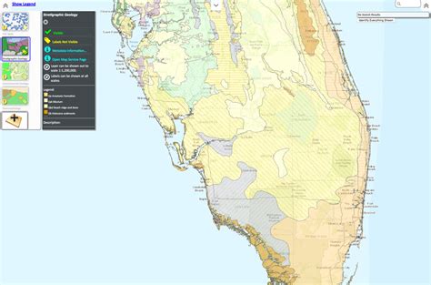 Interactive map of Florida's geology and natural resources | American Geosciences Institute