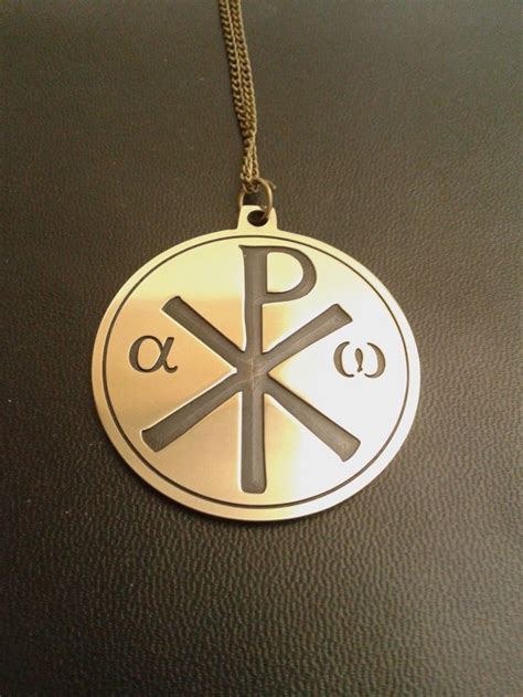 Chi Rho and Constantine cross amulets Chi Rho and Constantine | Etsy | Cross amulet, Chi rho, Amulet