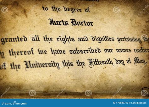 Juris Doctor Degree Law School Higher Education Lawyer Stock Photo - Image of judge ...