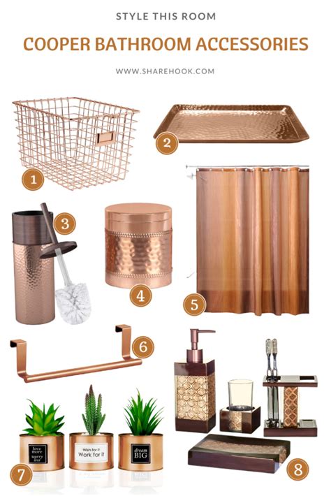 Copper Bathroom Accessories - Sharehook