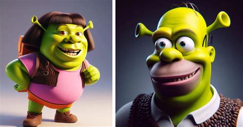 These Shrek Hybrids Are Hilarious and Terrifying at the Same Time - Geek Universe - Geek ...