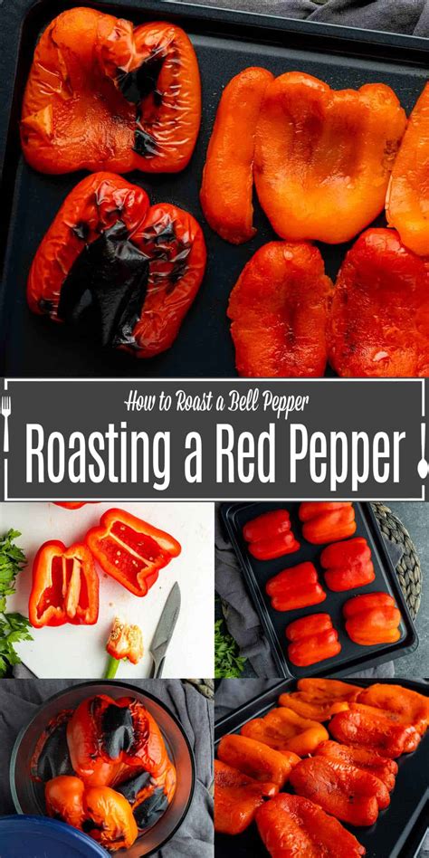 How to Roast Peppers in the Oven - Home. Made. Interest.