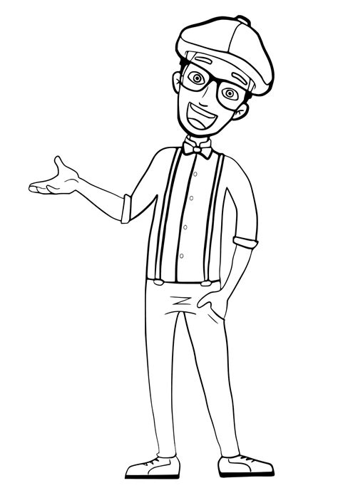 Blippi Coloring Pages - Best Coloring Pages For Kids