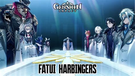 Genshin Impact All 11 Fatui Harbingers - GameRiv