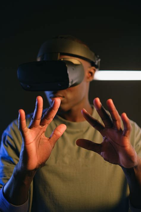 Man Playing on a Game with VR Headset · Free Stock Photo