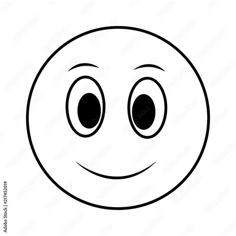 Smiley Face Clipart Black And White