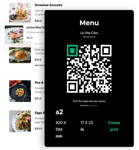 How To Create A Menu Qr Code Restaurant Menu Ideas Menu Bar Qr Images