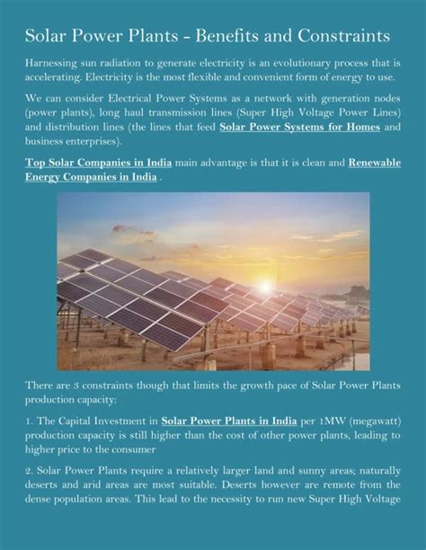 PPT - Solar Thermal Power Plants PowerPoint Presentation, free download - ID:669219