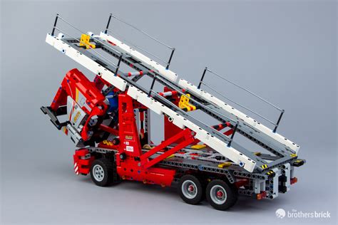LEGO Technic 42098 Car Transporter Review-27 - The Brothers Brick | The Brothers Brick