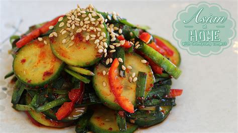 Cucumber Kimchi Salad Recipe : Quick Cucumber Kimchi - Seonkyoung ...