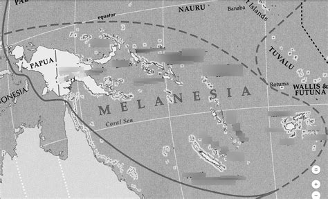 Melanesians Map