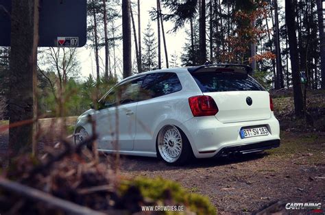 Stanced Volkswagen Polo Mk5