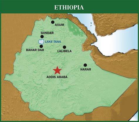 Ethiopia Map | At 435,071 square miles (1,127,127 km²),[70] … | Flickr