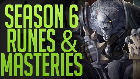 BEST RENGAR RUNES AND MASTERIES S6 - Season 6 - Top and Jungle - YouTube