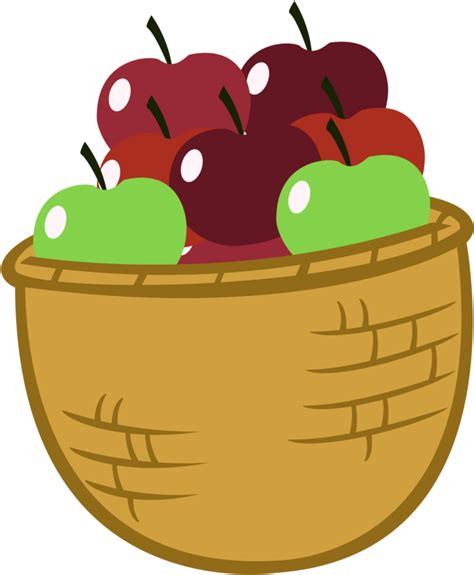 Basket Of Apples Clip Art - Png Download - Full Size Clipart (#2450819 ...