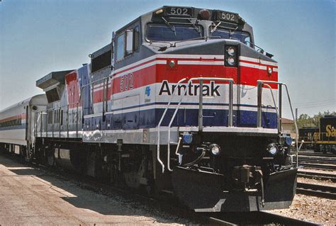 Amtrak Dash 8-32BWH #502 On A San Joaquin At Bakersfield - a photo on ...