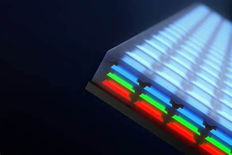 Engineers invent vertical, full-color microscopic LEDs | MIT News ...