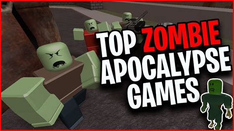 10 BEST ZOMBIE APOCALYPSE Games on Roblox! - YouTube