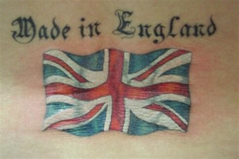 Union Jack tattoo | Union jack tattoo, British tattoo, England tattoo